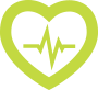 Heart with Heartrate Icon
