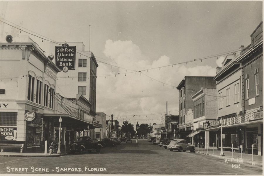 street view of downtown sanford 