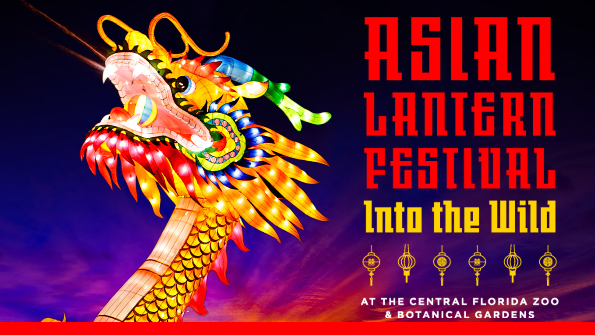 Asian Lantern Festival Into the Wild Central Florida Zoo & Botanical