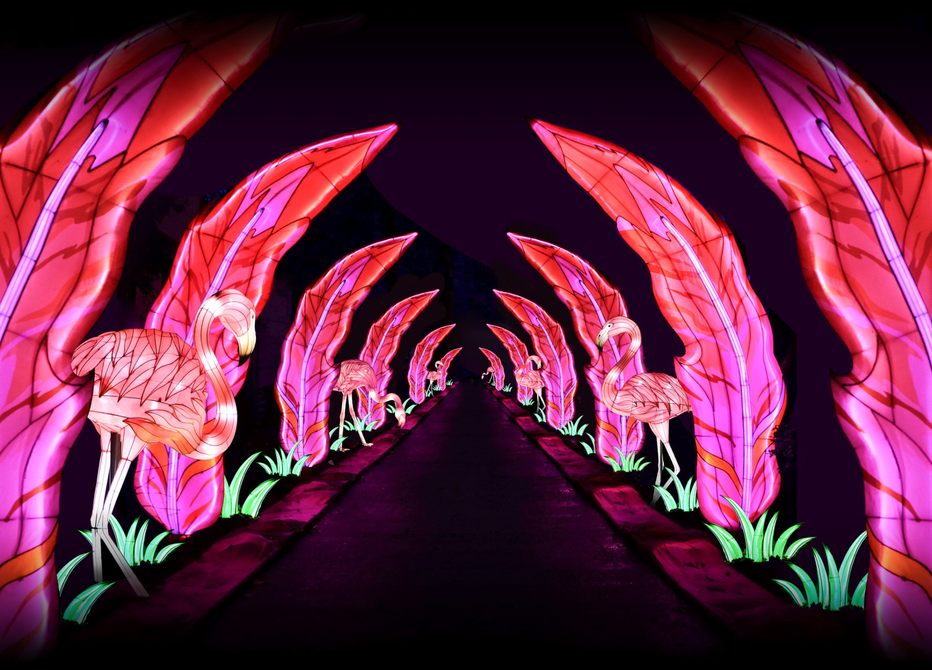 Central Florida Zoo & Botanical Gardens Asian Lantern Festival Into