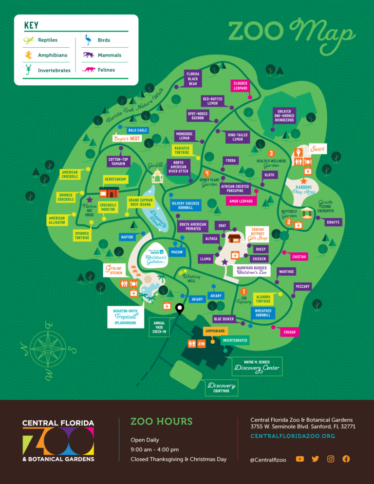 Central Florida Zoo & Botanical Gardens Plan Your Zoo Trip